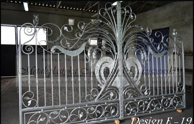 Brama Kuta, bramy kute, ogrodzenia kute, Kowalstwo artystyczne