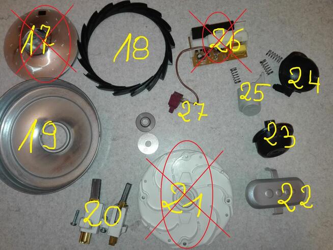 Electrolux Ultrasilencer Z3370-odkurzacz na części