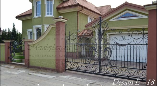 Brama Kuta, bramy kute, ogrodzenia kute, Kowalstwo artystyczne