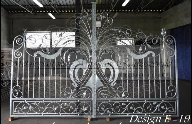 Brama Kuta, bramy kute, ogrodzenia kute, Kowalstwo artystyczne