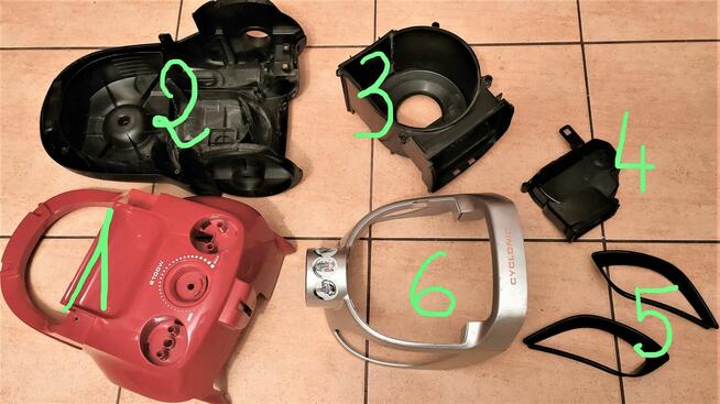 NA CZĘŚCI Electrolux Ergoeasy model ZTF7620 2100W