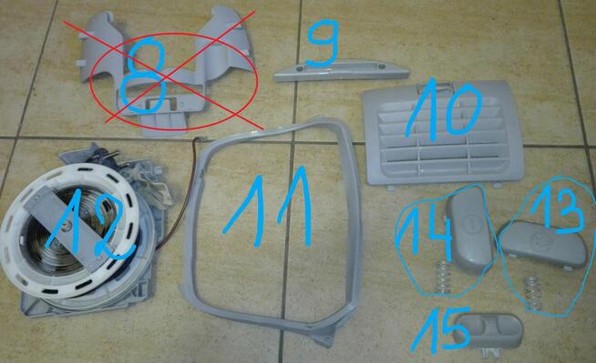 Electrolux Essensio AEG / odkurzacz -części!