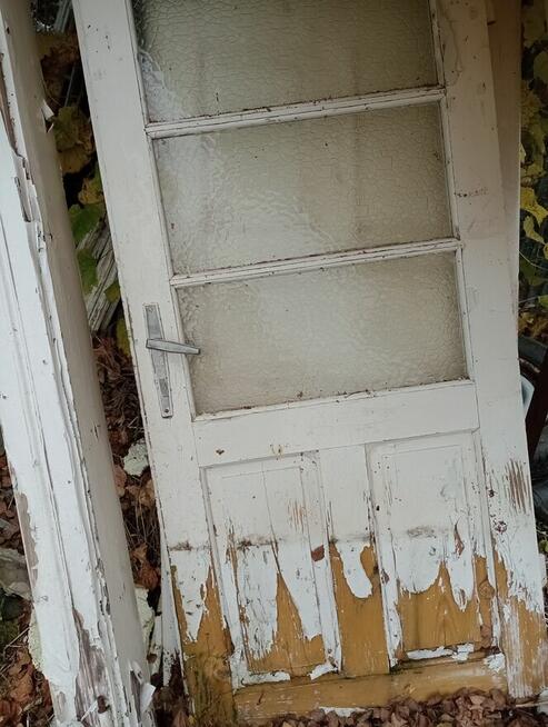 Drzwi stare do renowacji