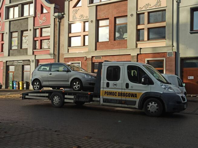 Pomoc drogowa laweta transport holowanie Giżycko