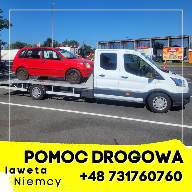 Pomoc Drogowa Niemcy 24/7 Laweta Lpisk Brunszwik Kassel Hof