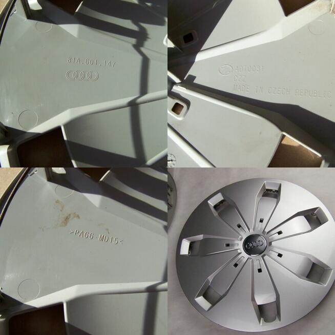 81A601147 Kołpaki kół stalowych 16 oryginał Audi Q2