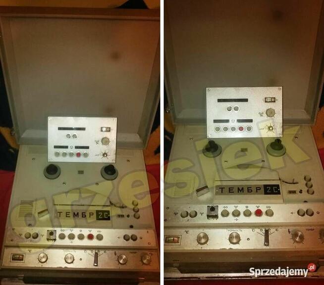 Magnetofon TEMBR-2S unikat niepowtarzalny klasyka działa