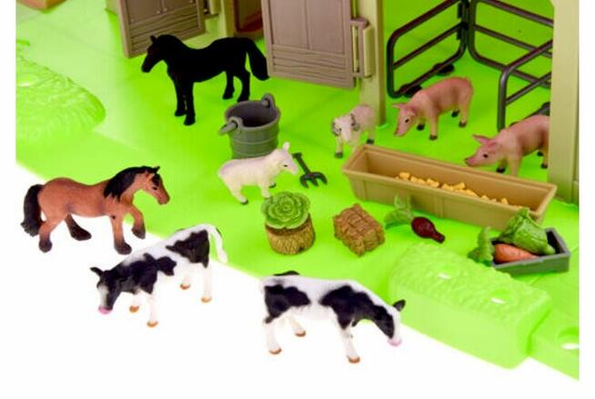 ZESTAW FARMA GOSPODARSTWO ZWIERZĘTA ZABAWKA DLA DZIECI