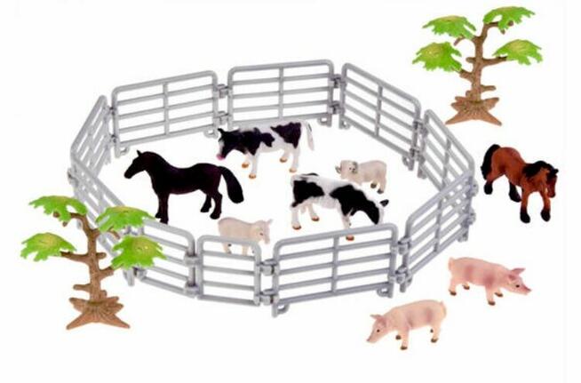 ZESTAW FARMA GOSPODARSTWO ZWIERZĘTA ZABAWKA DLA DZIECI