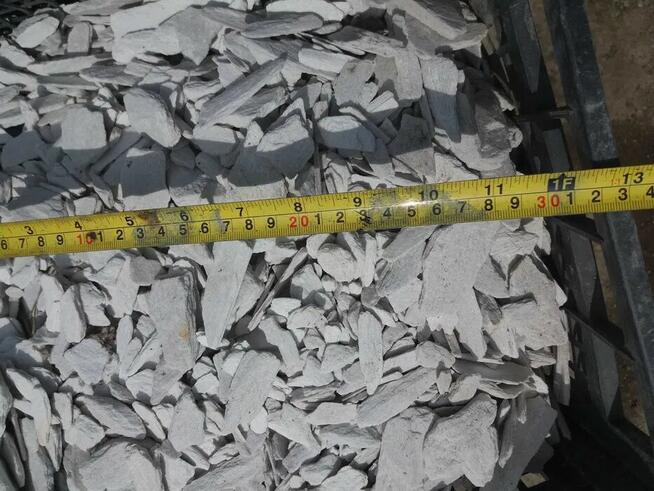 kamienie do akwarium Łupek Kwarcytowy, Biały Łupek