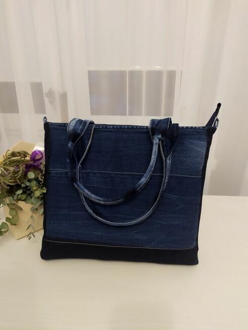 Torebka jeansowa