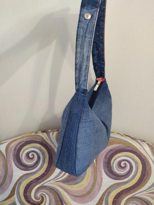 Torebka jeansowa