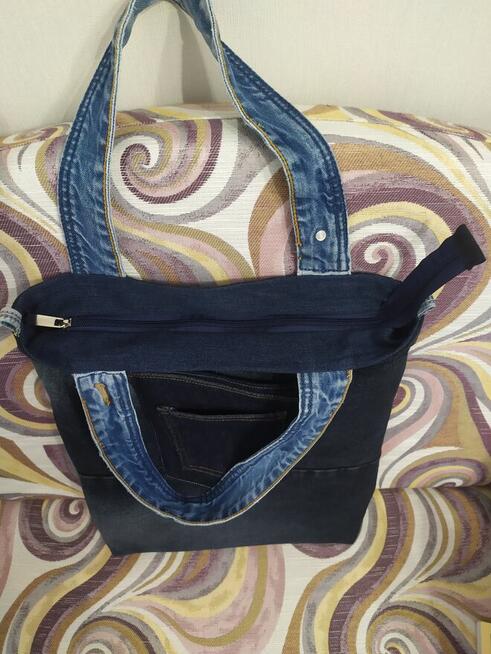 torebka jeansowa