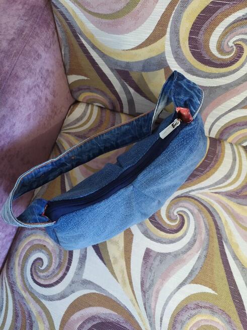 Torebka jeansowa