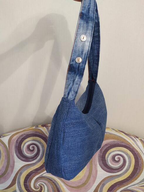 Torebka jeansowa