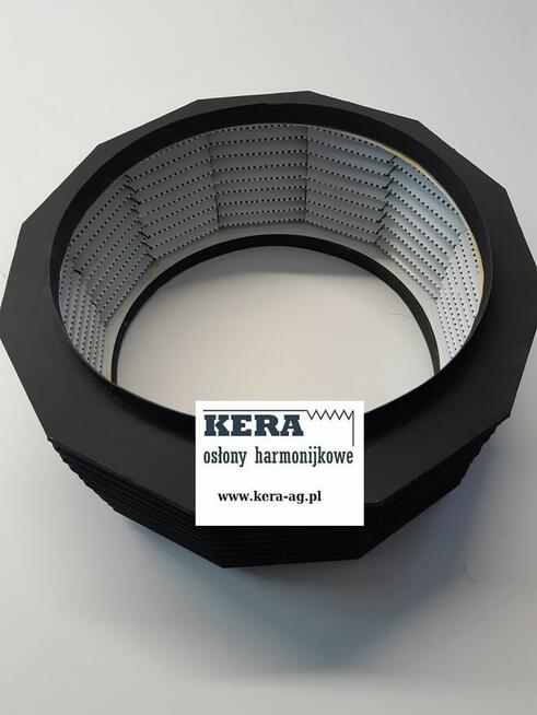 Osłony harmonijkowe o przekroju zamkniętym