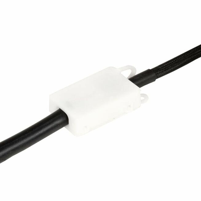 vidaXL Industrialna lampa wisząca, 25 W, czarna, okrągła, 30