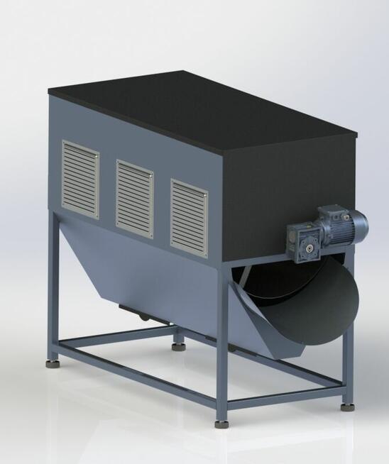 Przesiewacz bębnowy i stół wibracyjny do granulatu