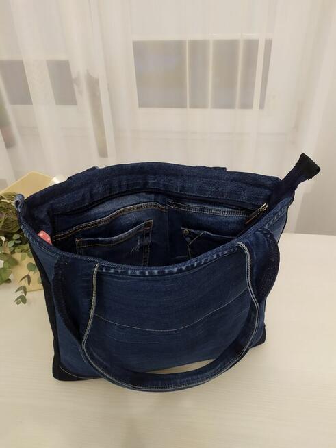 Torebka jeansowa