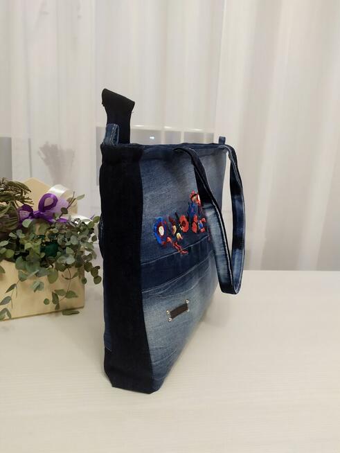 Torebka jeansowa