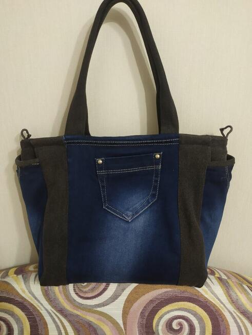 Torebka jeansowa