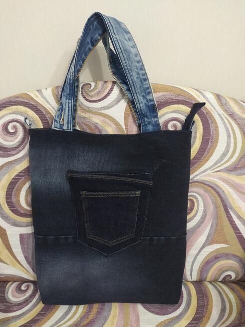 torebka jeansowa