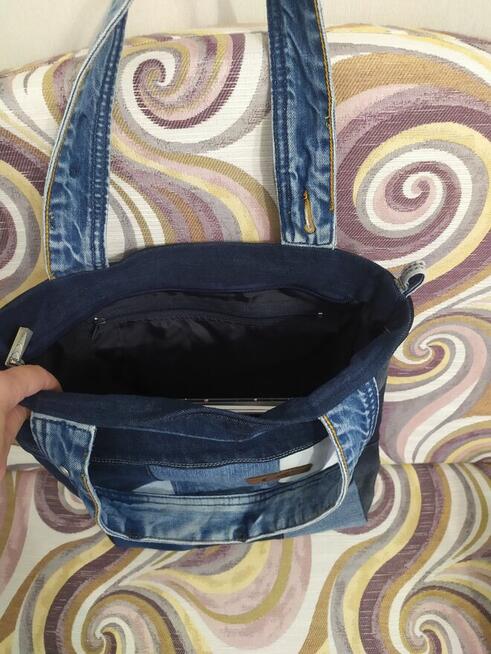 torebka jeansowa