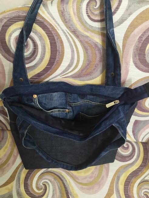 torebka jeansowa