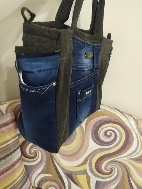 Torebka jeansowa