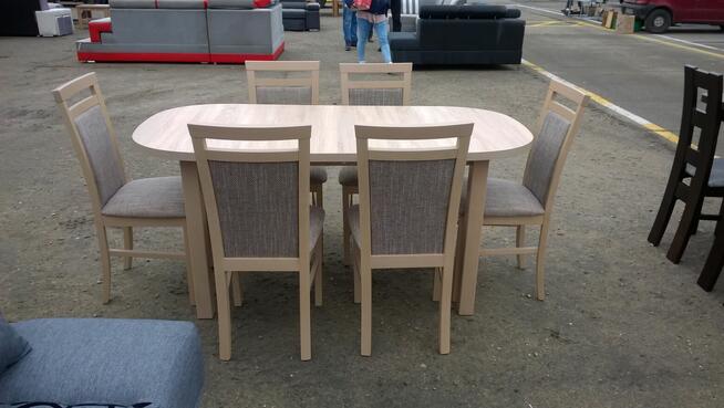 Stół Wenus 1 + 6 krzeseł Milano 5 - sellmeble