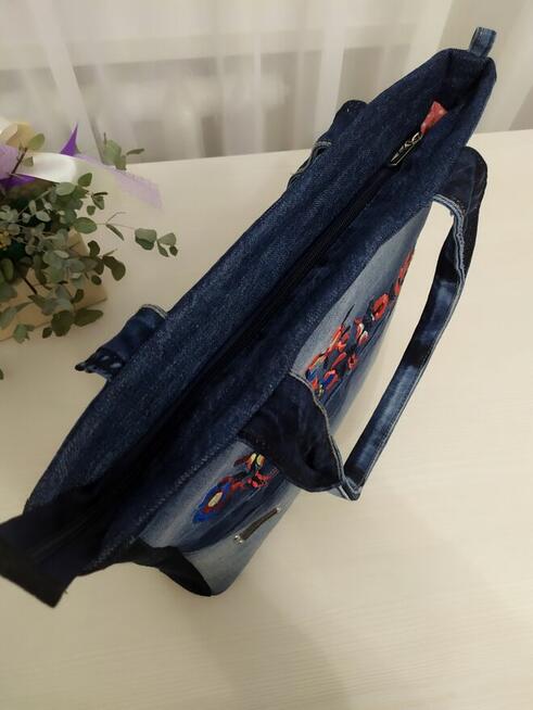 Torebka jeansowa