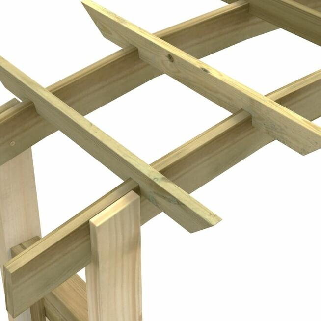 vidaXL Pergola w kształcie łuku, 150 x 60 x 210 cm, drewno