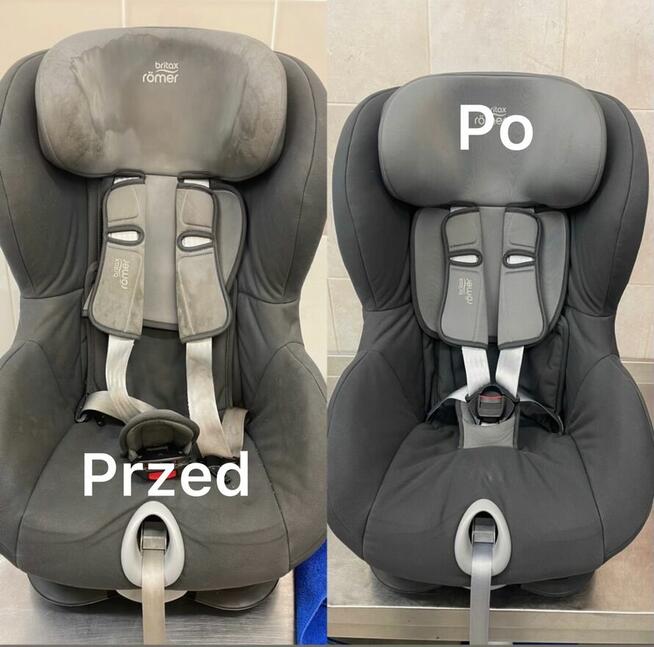 Pranie wózków dziecięcych, fotelików samochodowych