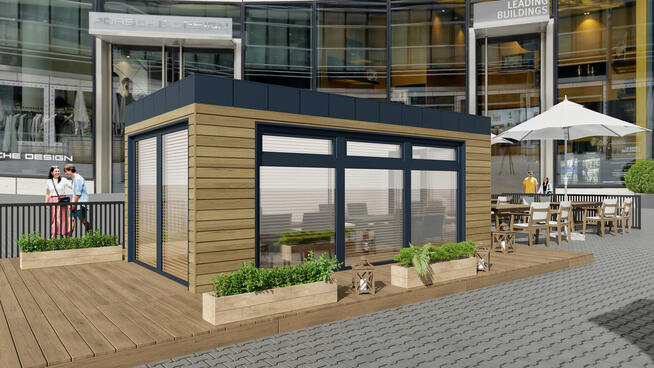 Kontener/Pawilon Biurowy - Producent Kontenerów i Pawilonów