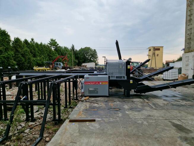 Piło łuparki, podajniki kłód, systemy tartaczny.