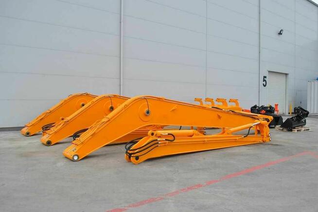 Wysięg Long Reach, długie ramie do koparek CAT, VOLVO itp