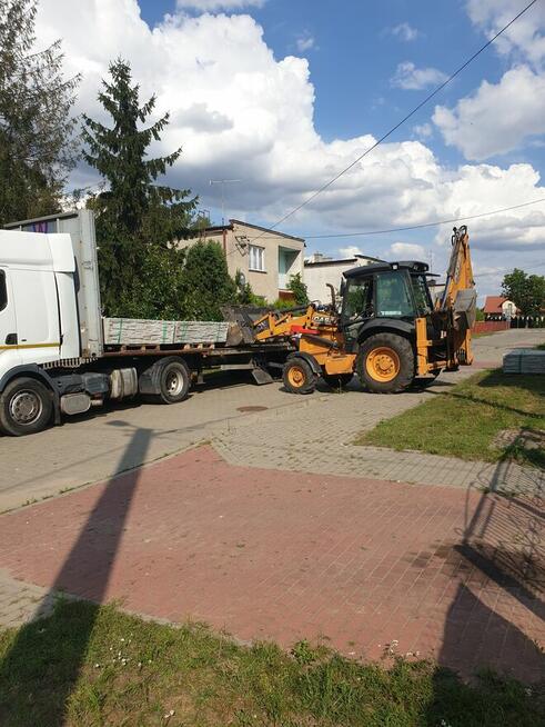 prace ziemne, kruszywo, piasek, żwir .