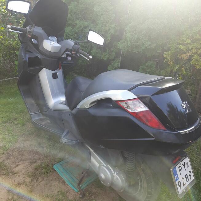peugeot satelis 125 cm3 duży szybki skuter mały przebieg