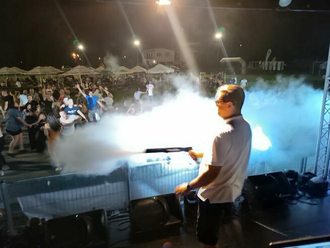 pistolet Top Gun CO2 ciężki dym