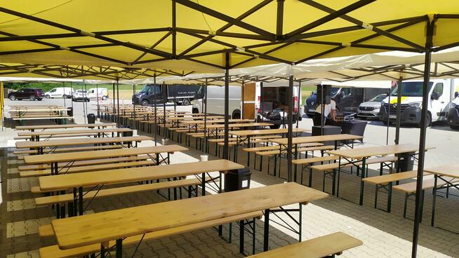 Wynajem Namiot ławo stoły krzesła grill rolbar