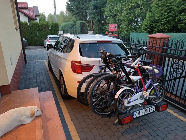 Bagażnik rowerowy na 1,2,3,4 rowery rower na hak wynajem