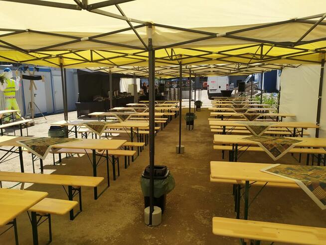 Wynajem Namiot ławo stoły krzesła grill rolbar