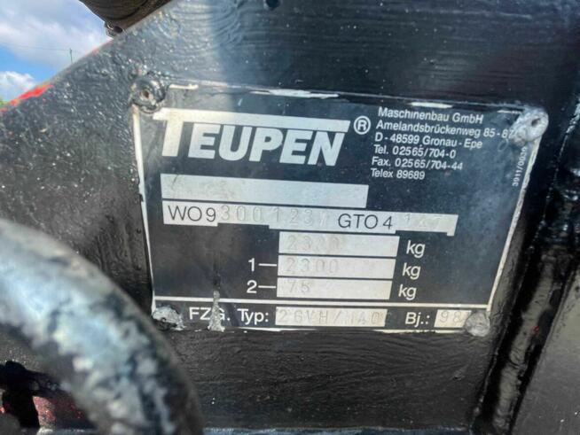 Winda dekarska TEUPEN 26 VH /M4 drabina wciągarka meblowa