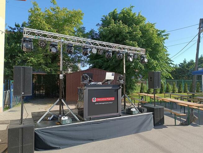 Nagłosnienie światło projektor mikrofon ruchome głowy