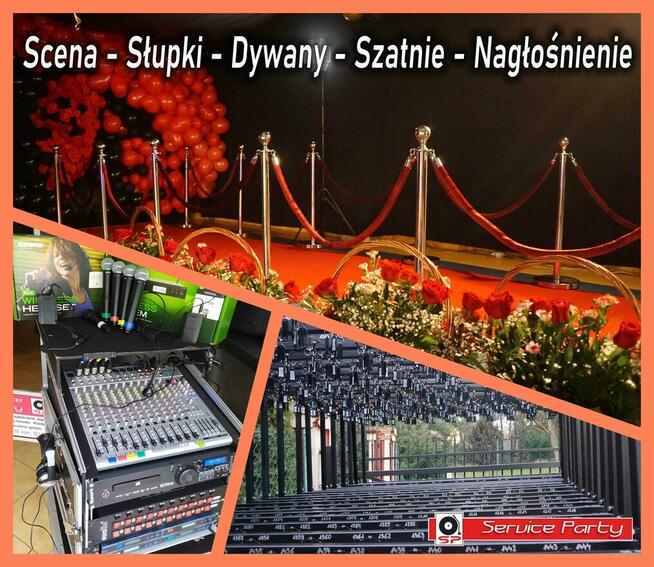 Wypożyczalnia muzyczna światło dzwięk wynajem