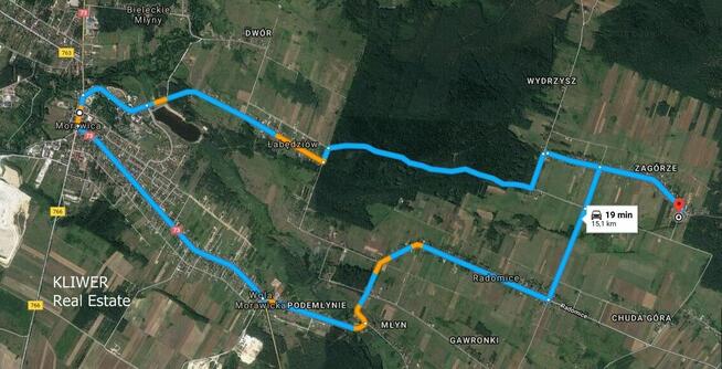 Radomice. Sprzedam działkę budowlaną 1600 mkw