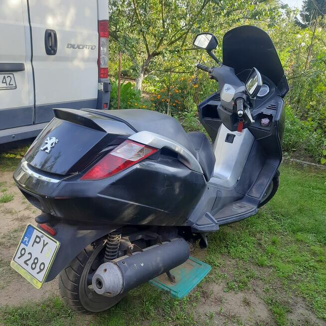 peugeot satelis 125 cm3 duży szybki skuter mały przebieg