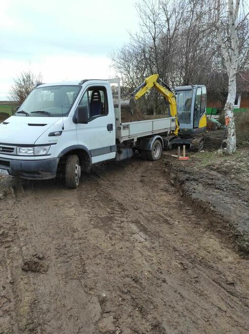 Usługi koparko ładowarka minikoparka wywrotka Rzeszów Krasne