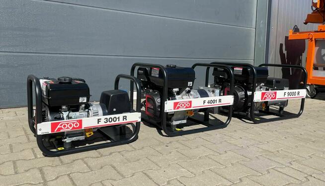 Agregat prądotwórczy trójfazowy 400V 230V FOGO F9000R HONDA