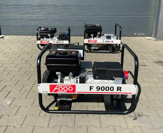Agregat prądotwórczy trójfazowy 400V 230V FOGO F9000R HONDA